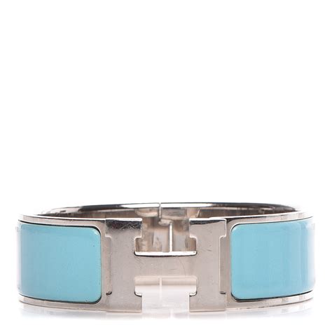 bleu atoll hermes bracelet silver